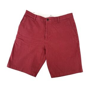 Dockers Brick Red Cotton Chino Shorts Men’s W33